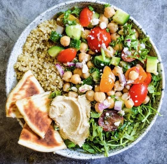 Mediterranean Chickpea Bowl