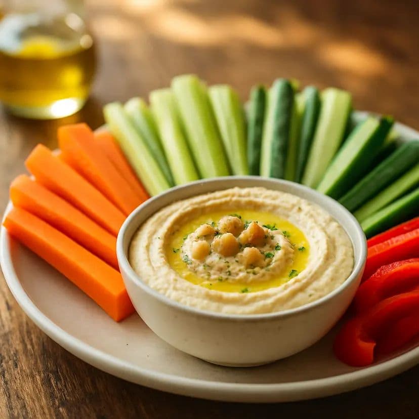 Hummus & Veggie Sticks